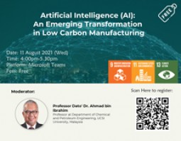 Artificial Intelligence (AI): An Emerging Transformation in Low Carbon Manufacturing